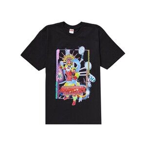 Size XL Supreme Electromagnetic Tee Black New SS24 Free Shipping NWT Extra Large